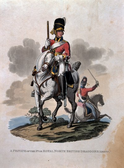 A Private of the 2nd, or Royal Northern British Dragoons (Greys) from 